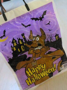 Scooby Doo Trick or Treat Bag Vintage Stickers Halloween